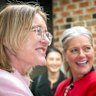 Jacinta Allan and Sonya Kilkenny