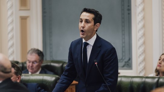 Premier David Crisafulli claimed Labor resorted to “corruption” and “cover up” over former deputy premier Jackie Trad’s appointment of an under treasurer.