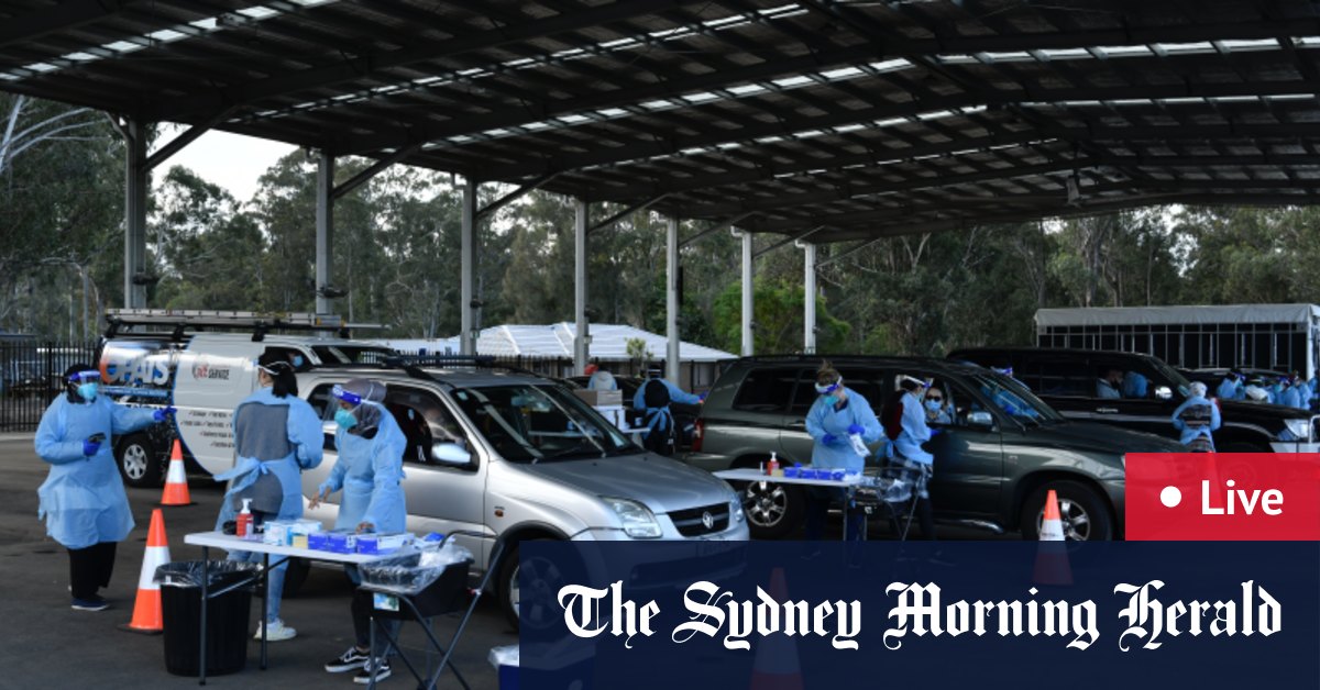 pics Latest Covid News Nsw Live https www smh com au national australia news live nsw covid 19 cases and exposure sites grow sydney records first death 20210712 p588sn html