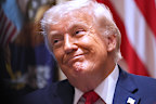 US President Donald Trump during a cabinet meeting at the White House last week.