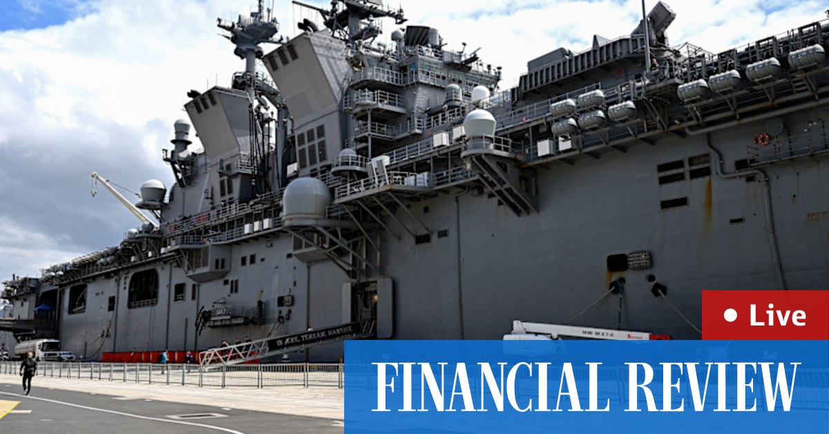 Murray Watt says Australia has 39 days of petrol remaining; Israel has continued to strike the capital overnight; 3500 American personnel arrived into the conflict zone on Friday; Iranian-backed Houthis say they will continue to attack. Follow live updates.