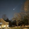 Multiple drones are seen over Bernardsville, New Jersey.