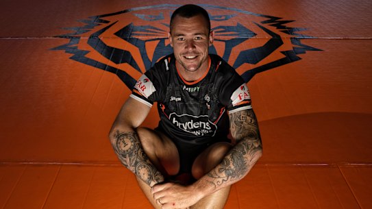 David Klemmer is keen for a fresh start at Wests Tigers.