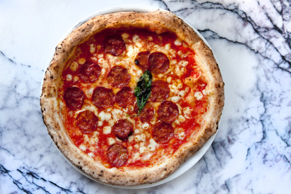 The pizza dough is “insanely good″⁣ at  Da Orazio.