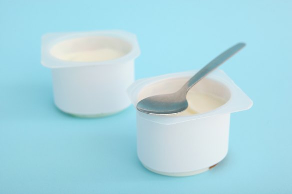 Beware additives and sugars in low-fat yoghurt.