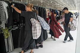 Stamina and strategy are key for successful sale shopping.