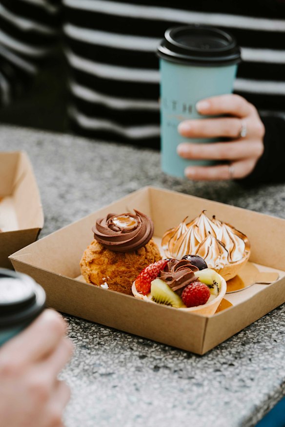 Danishes and pastries are made with fruit from Tinja Farm. 