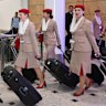 Emirates cabin crew … in this time of war and uncertainty we are asking even more of flight attendants.