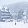 Fresh snowfall at Falls Creek last week. 