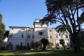 Villa Aurora went up for auction on Tuesday with the hefty price tag of €471 million.