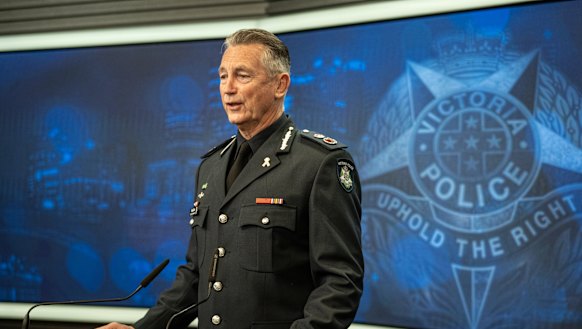 Chief Commissioner Mike Bush