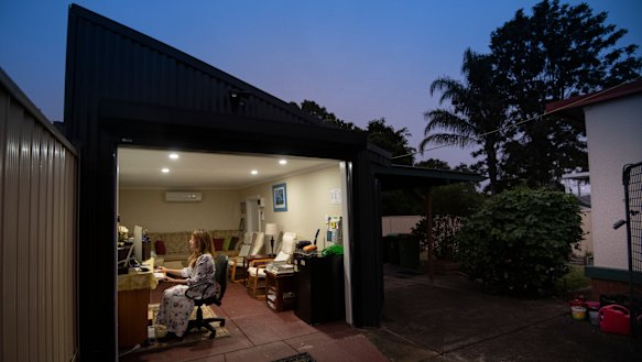 Pan Sandar Myint said she had concerns about returning to work in Sydney's CBD.