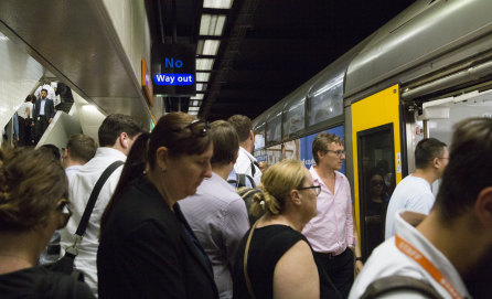 Sydney trains were judged to run "on time" if they were 5 minutes late
