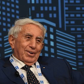Billionaire Harry Triguboff is the boss of property giant Meriton.