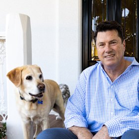 Recently ousted Rugby Australia chairman Hamish McLennan at Alta Mura last month.