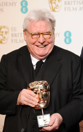 Two-time Oscar nominee Alan Parker receiving the Fellowship award at the EE British Academy Film Awards, Royal Opera House, London, 2013. 