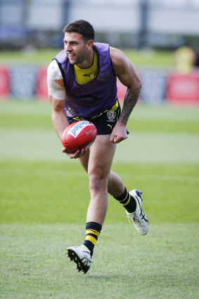 Jack Graham also trained on Tuesday.