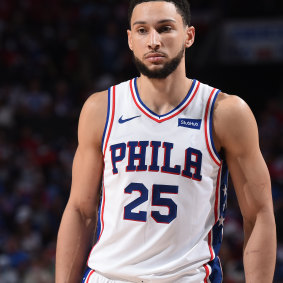 Australian NBA star Ben Simmons is in the midst of a family dispute while a trade war takes place for his new team.