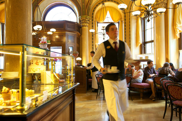 Nowhere will you feel more Viennese than in a coffeehouse.