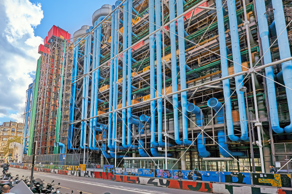 The Centre Pompidou is a must-see for art buffs.