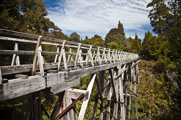 The Percy Burn is the longest wooden viaduct in the southern hemisphere.