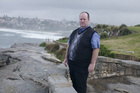 Detective Steve Page, photographed in 2013, led an investigation into the suspected murders at Bondi, Operation Taradale, that would consume years of his life. He has since left the force. 