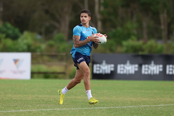 Jayden Campbell believes he can emulate Jahrome Hughes’ transition from a ball-running threat to a genuine halfback.