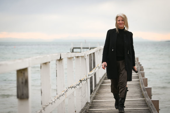 Corrie Perkin has big plans for the Sorrento Writers Festival. 