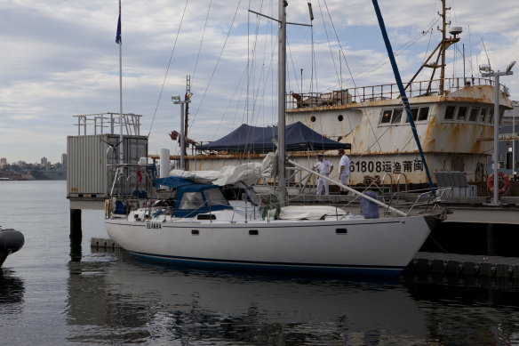 Police believe the Elakha had been loaded with the drugs by a "mother ship" that it met in the South Pacific Ocean.