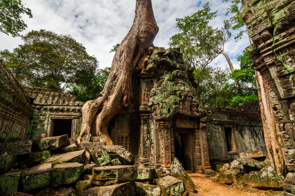 Ta Prohm is the modern name of the temple at Angkor, Siem Reap, Cambodia.