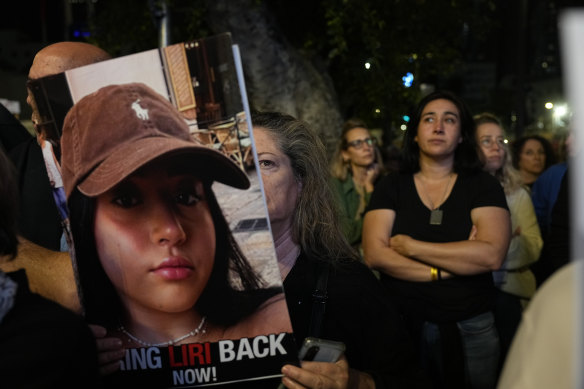 Friends and relatives heard released hostages describe their conditions in captivity.