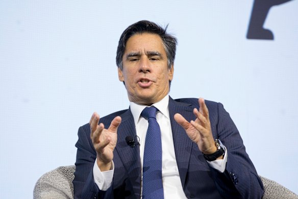 ANZ chief executive Nuno Matos during the Financial Review Asia summit in Sydney on Tuesday.