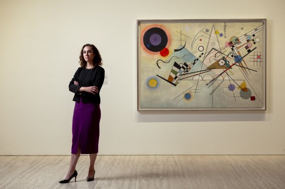 Megan Fontanella, curator of modern art and provenance at the  Guggenheim Museum.
