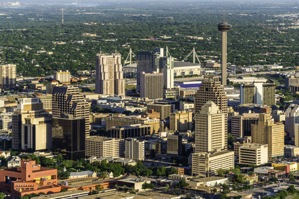 Take in the view from the Tower of America.