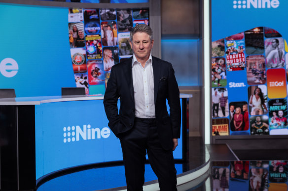 Nine Entertainment chief executive Mike Sneesby.