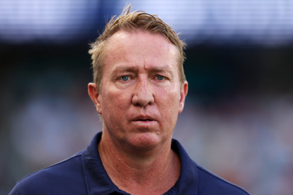 Roosters coach Trent Robinson.