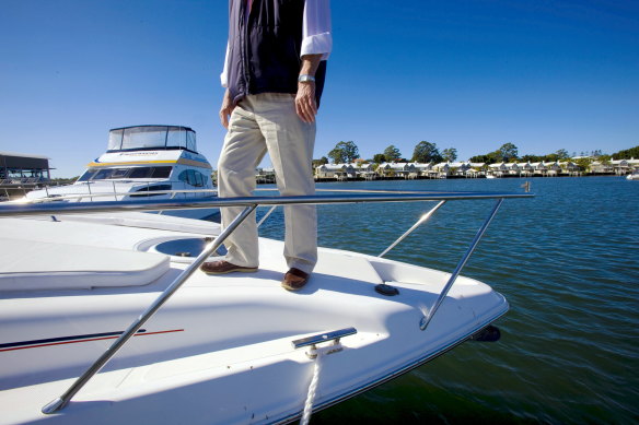 Luxury boats are among the assets in the ATO’s sights as it ramps up its collection activities against directors who have failed to pay millions in business taxes while living the high life. 