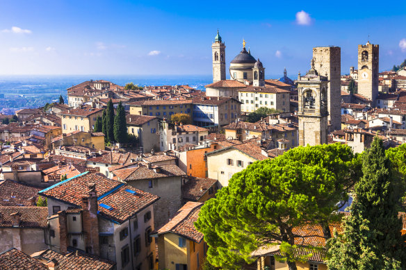 Bergamo is just 40 minutes from Milan by train.