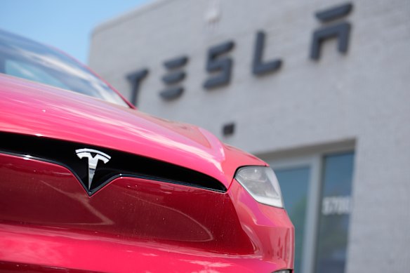 Electric vehicle sales are slumping. 