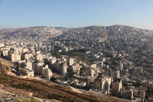 Ben Groundwater received a warm welcome in Nablus, Palestine