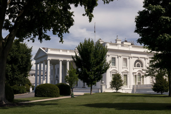 The White House was briefly evacuated Sunday evening after the discovery of the white powder.