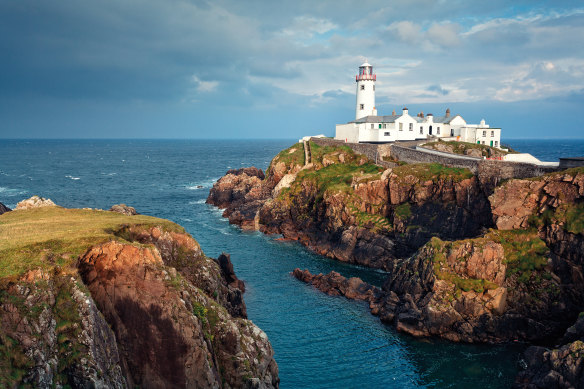 Fanad Head Lighthouse in Donegal, Ireland.