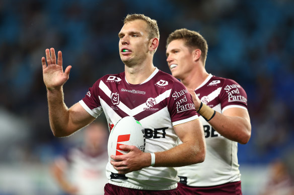 Tom Trbojevic and Manly were too good for Gold Coast on Saturday night.