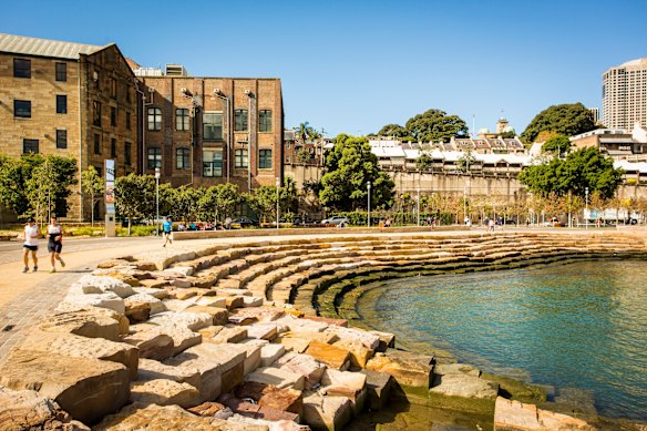 Barangaroo’s Wulugul Walk.
