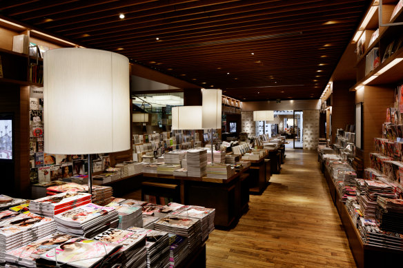 The Tsutaya flagship in the T-Site complex of upscale Daikanyama.