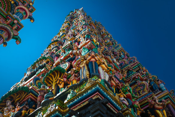 One trip, more destinations - a Hindu temple in Sri Lanka.