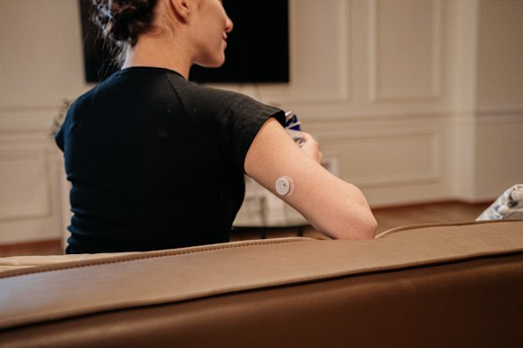 The Ottai Continuous Glucose Monitoring (CGM) wearable system not only displays data but also provides actionable lifestyle and dietary recommendations, integrating with platforms like Apple Health and various smartwatches.