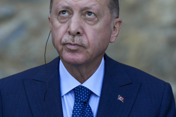 Turkey’s President Recep Tayyip Erdogan 
