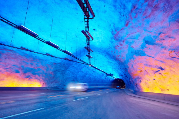 Laerdalstunnelen - an example of Norway’s masterful  tunnel vision.