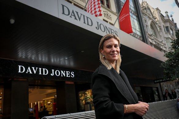 Erica Berchtold was chief executive of The Iconic and joined David Jones last year.